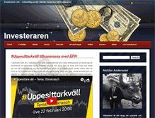Tablet Screenshot of investeraren.com